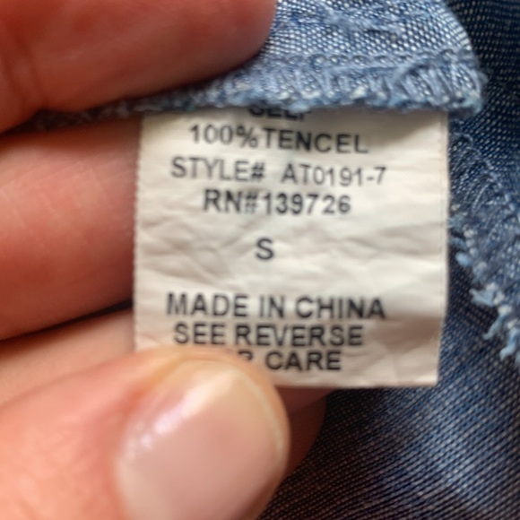 Honey punch tank with pompom accents size small - Picture 9 of 11